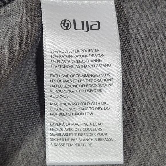 Lija Black & Royal Pullover 1/4 Button Up Long Sleeve Jacket S‎ NWT - Picture 12 of 13